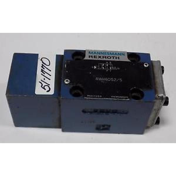 MANNESMANN REXROTH DIRECTIONAL VALVE 4WH6D52/5 #1 image