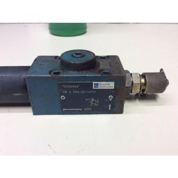 Rexroth Pressure Reducing Direction Valve, DR6DP2-53/75YM, Used, Warranty #2 image