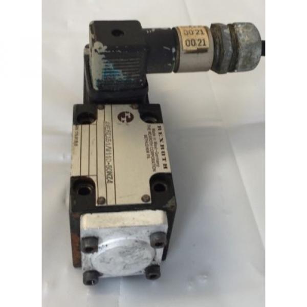 REXROTH 4WE6EA51/W110-50NZ4 DIRECTIONAL VALVE (H51-TOP) #2 image