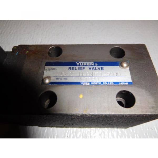 Yuken EDG-01-H-PNT11-5090 Hydraulic Pilot Relief Valve #2 image