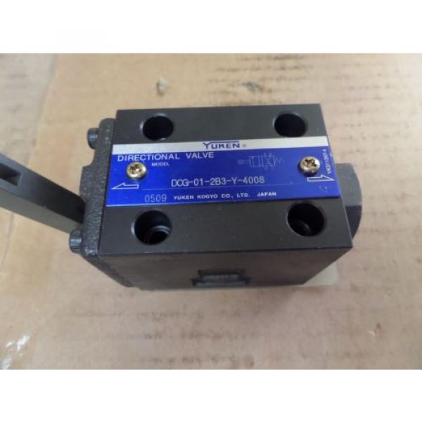 Yuken Directional Valve DCG-01-2B3-Y-4008 DCG012B3Y4008 New #2 image