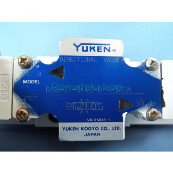 Yuken Kogyo DSG-01-3C40-D24-5018 Directional Valve #3 image