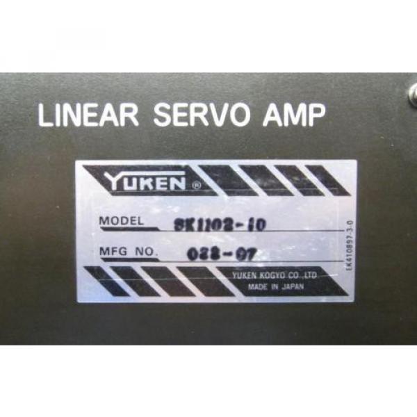 Yuken SK1102-10 Linear Servo Amp Rebuilt w/Warranty #2 image