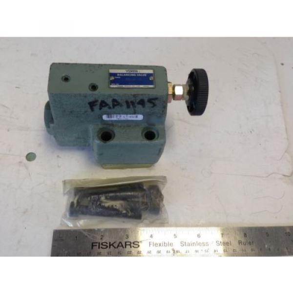 NEW YUKEN RBG-03-10 HYDRAULIC BALANCING VALVE 9204  FK #1 image