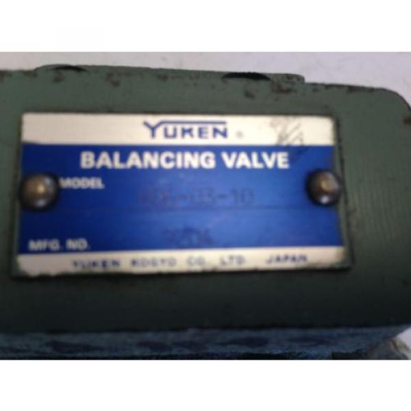 NEW YUKEN RBG-03-10 HYDRAULIC BALANCING VALVE 9204  FK #2 image