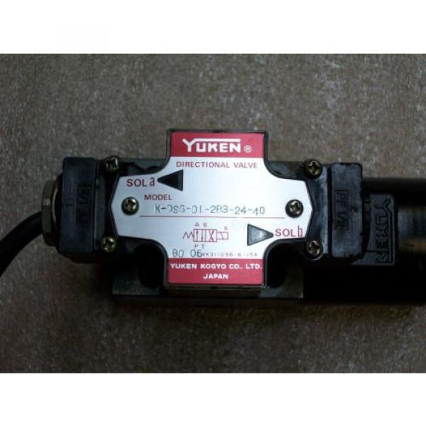 YUKEN DIRECTIONAL SOLENOID VALVE , K-DSG-01-2B3-24-40 #2 image