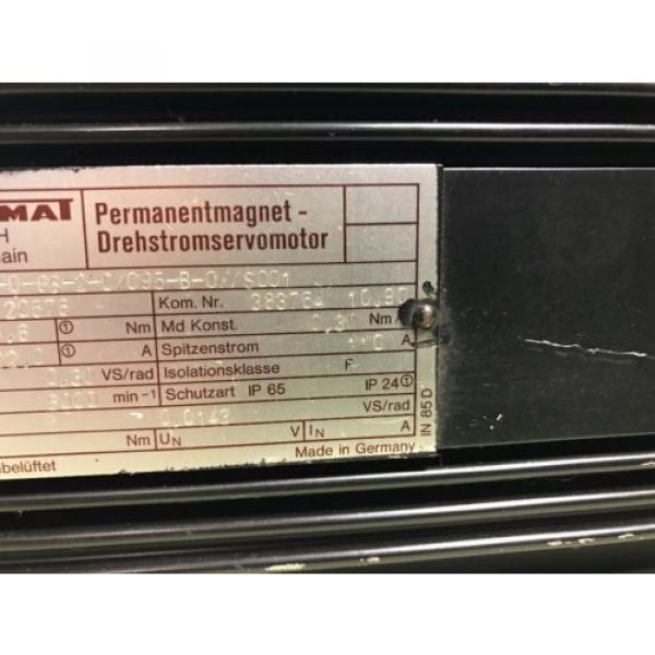 Rexroth Indramat Servo Motor MAC 071C-0-GS-2-C/095-B-0/S001 READY TO INSTALL! #3 image