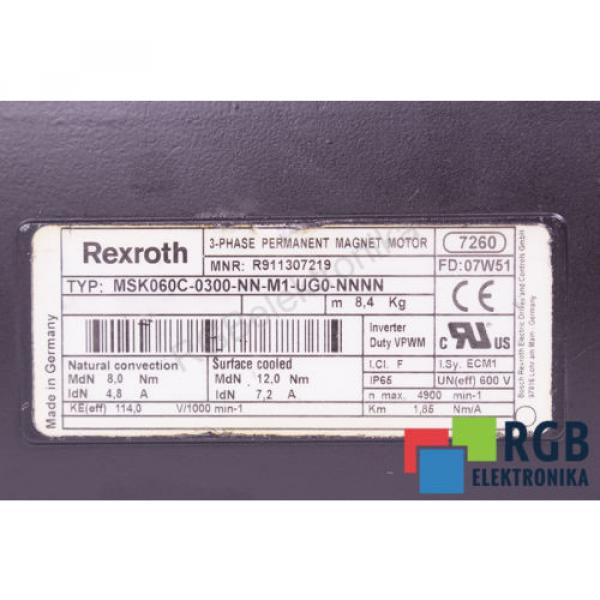 ROTOR FOR MOTOR MSK060C-0300-NN-M1-UG0-NNNN REXROTH ID30779 #5 image