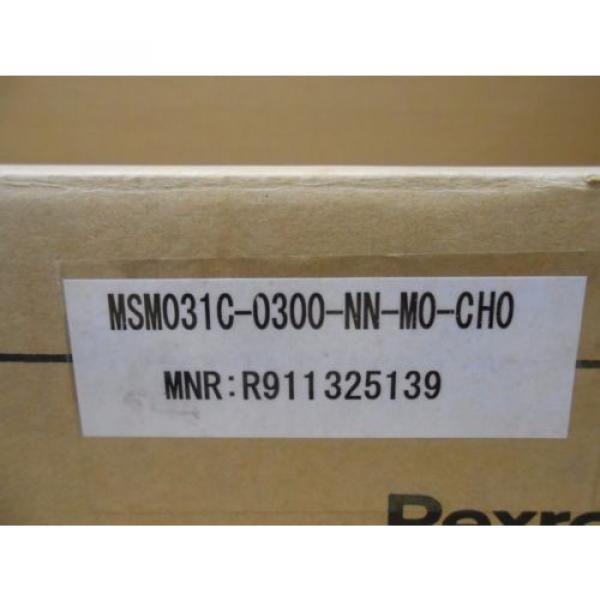 1 NIB BOSCH REXROTH MSM031C-0300-NN-M0-CH0 SERVO MOTOR 0.4KW 2.6A 2.6 AMP 106V #3 image