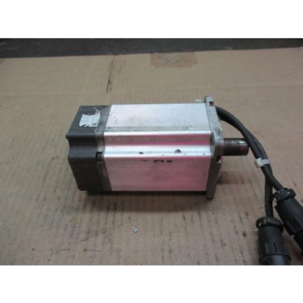 REXROTH SERVO MOTOR #5151251T #295564 K03/03 SN:295564F0019 A01,126V 4.3A USED #4 image