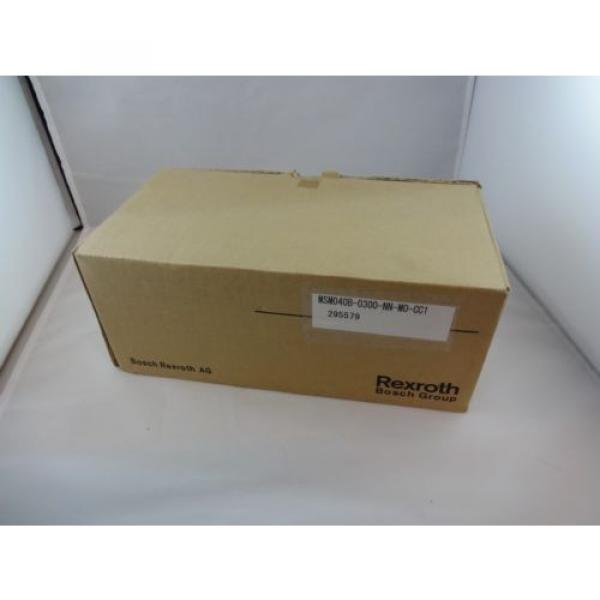 IVS40 – BOSCH REXROTH IndraDyn S Brushless Motor MSM040B-0300-NN-M0-CC1 - NEW #5 image