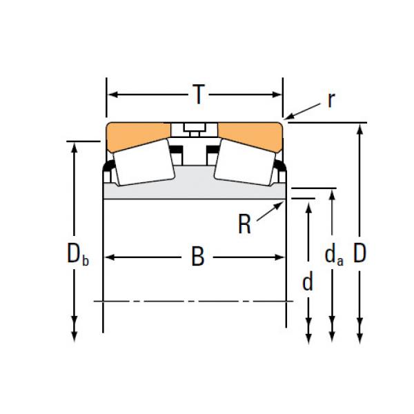 Bearing EE420800D 421437 #2 image