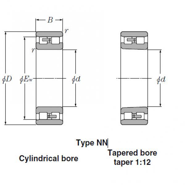   NN3964 Tapered Roller Bearings NTN #2 image