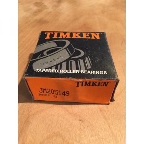  TAPERED ROLLER BEARING JM205149 #1 image