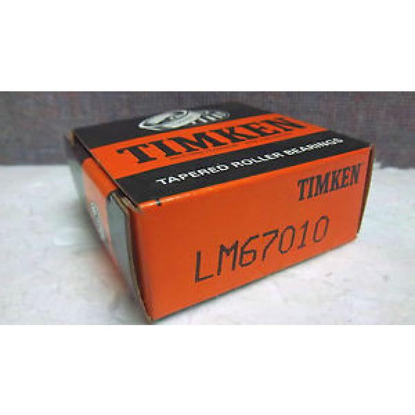  TAPERED ROLLER BEARING LM67010 NEW LM67010 #1 image