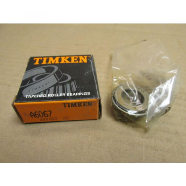 NIB  A6067 TAPERED ROLLER BEARING A 6067 17 mm ID NEW #1 image
