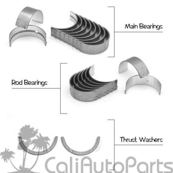 FITS:   96-97 TOYOTA RAV4 2.0L &#034;3SFE&#034; 16V DOHC *NPR PISTON RINGS MAIN ROD BEARINGS #3 image