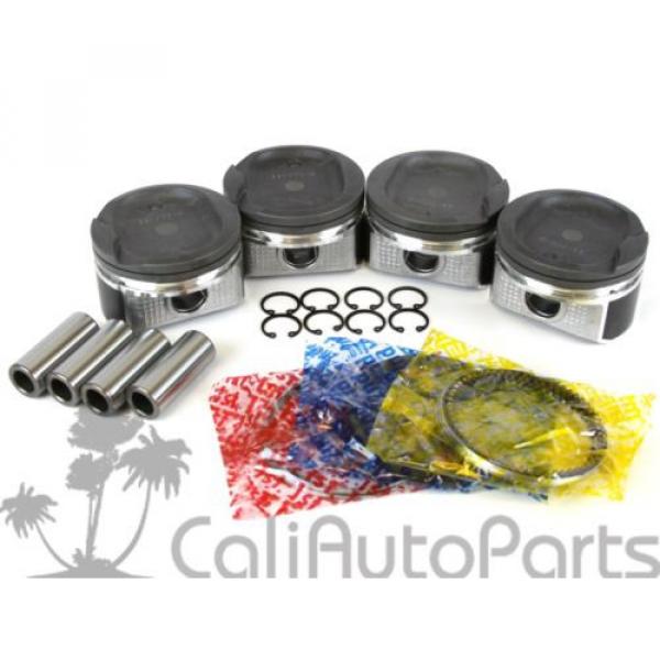 FITS:   00-08 Toyota Celica Matrix 1.8L 1ZZFE PISTONS RINGS KIT MAIN ROD BEARINGS #2 image