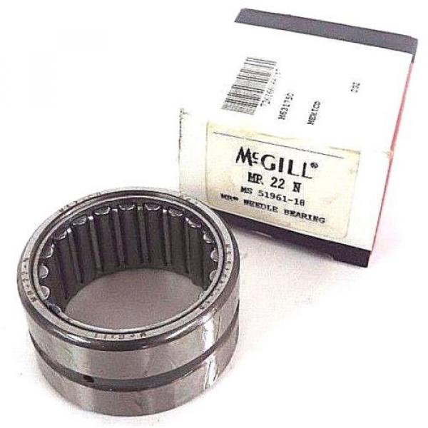 NIB MCGILL MR-22-N BEARING BEARING 1.875X1.375X1INCH MR22N #1 image