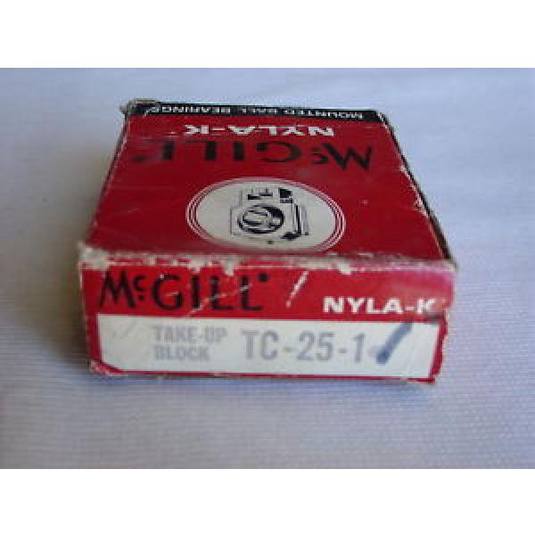 MCGILL NYLA-K TC-25-1 TAKE UP BLOCK BEARING...NEW #1 image