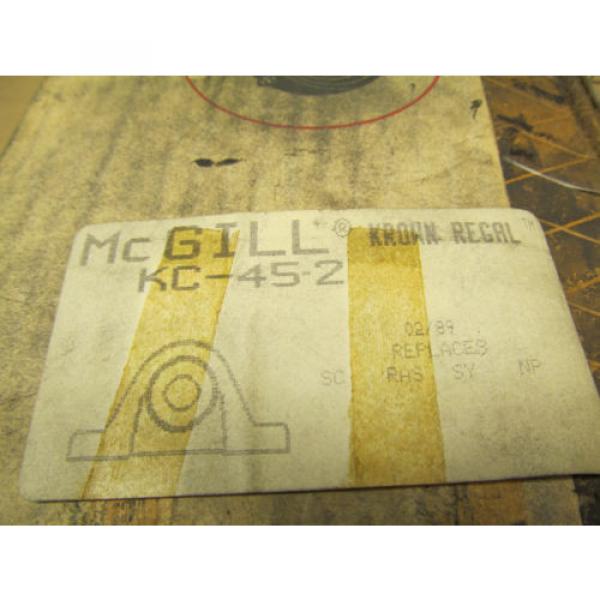 1 NIB MCGILL KC452 KC-452 KC-45-2 PILLOW BLOCK #2 image