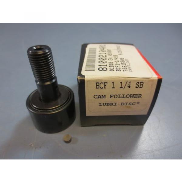 1 Nib McGill BCF-1-1/4-SB BCF114SB Cam Follower Bearing RD 1.2500&#034; RW .7500&#034; #1 image