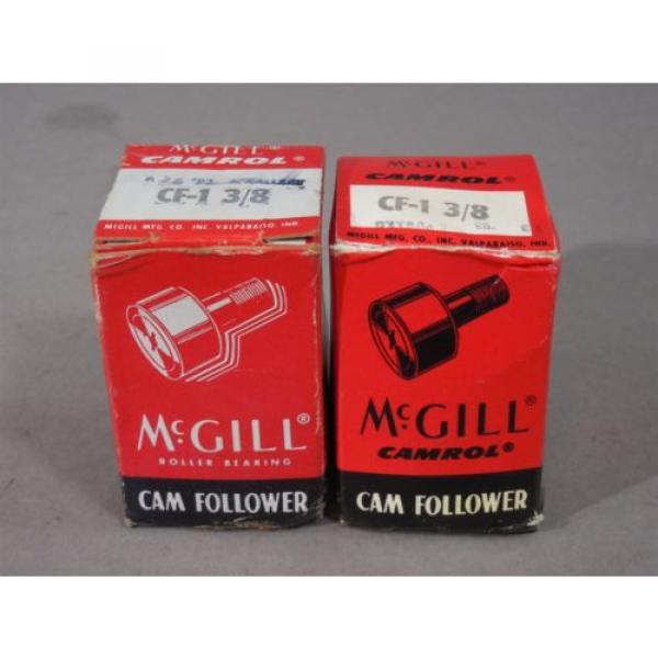 LOT of 2  Cam Follower CF-1 3/8 #1 image