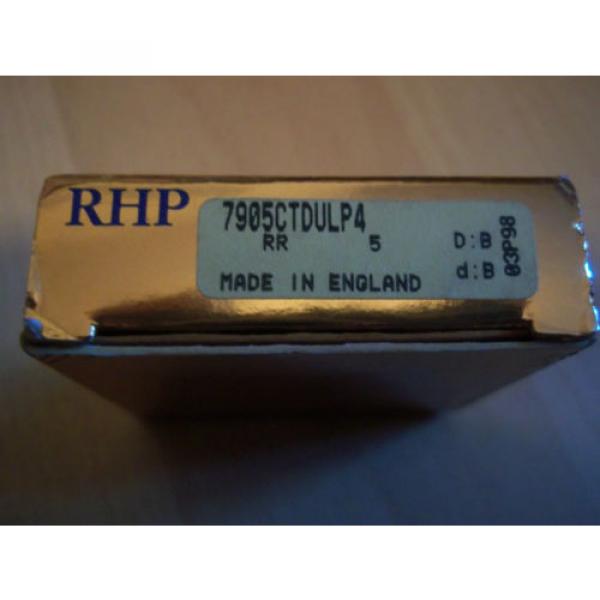 1   600TQO980-1   RHP 7905CTDULP4 SUPER PRECISION  25x42x9 Industrial Plain Bearings #1 image