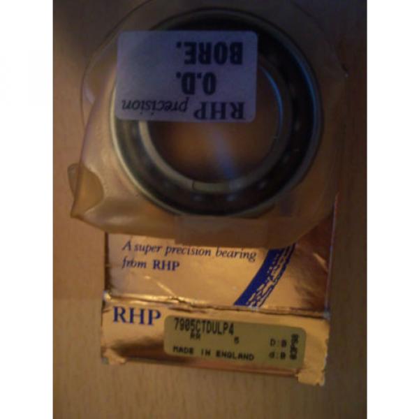 1   600TQO980-1   RHP 7905CTDULP4 SUPER PRECISION  25x42x9 Industrial Plain Bearings #2 image