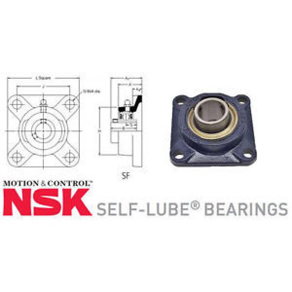 RHP   530TQO780-2   SF self lube 4 hole square flange units c/w  Industrial Plain Bearings #1 image