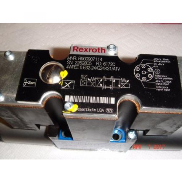 Rexroth 4WREE 6 E32-24/G24K31/A1V  Proportional Valve NEW #1 image