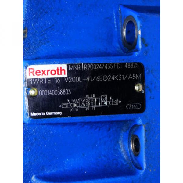 Rexroth Bosch valve ventil 4WRTE-42/M  /  R900891138  +  R900247455   Invoice #5 image