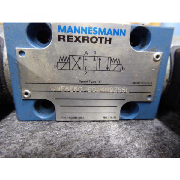 NEW REXROTH DIRECTIONAL VALVE # 4WE6E60/EG24N9Z55L #1 image