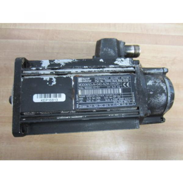 Rexroth Bosch Group 255692 MDD065D-N-040-N2M-095GB1 Motor - Used #1 image