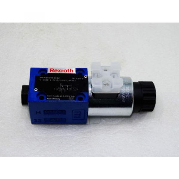 Rexroth Hydraulic Valve R900052392  /  M-3SED 6 CK13/350CG24N9K4   /  Invoice #1 image