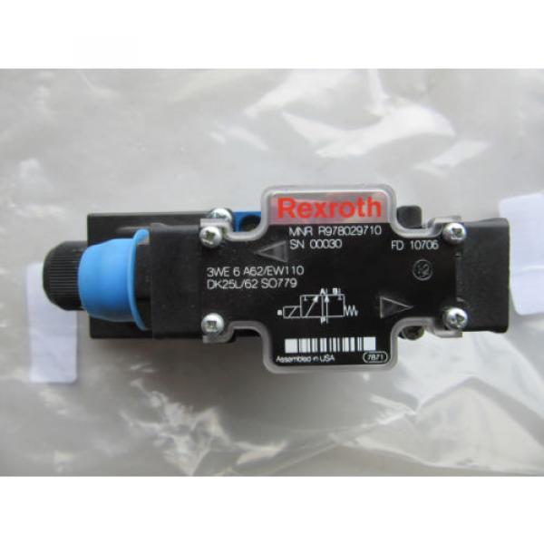 Rexroth R978029710 Hydraulic Directional Control Valve NEW!!! Free shipping #1 image