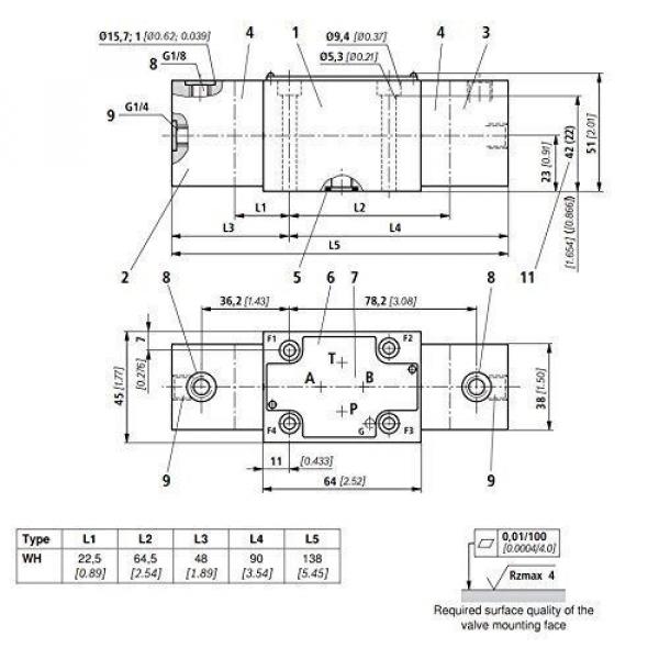 Bosch Rexroth AG R978909997 4WH6D52/12 Directional Spool Hydraulic Valve w/Act #2 image