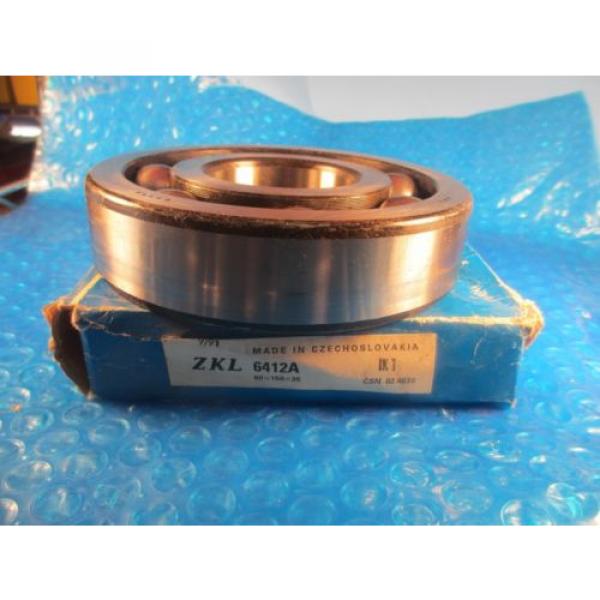 ZKL Czechoslov​akia 6412A, 6412 Deep Groove Bearing (=2 Fag,, MRC  412) #2 image