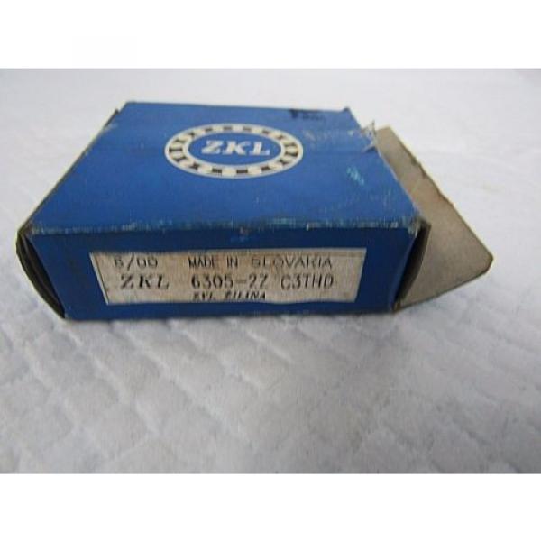 ZKL SINGLE ROW BALL BEARING 6305-2Z #5 image