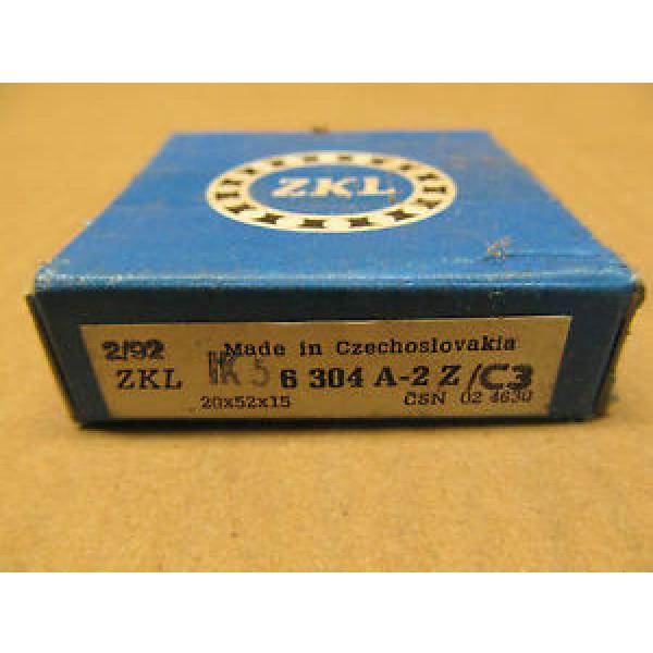 1 NIB ZKL 6304A-2Z/C3 6304A2ZC3 6304A-2Z-C3 BEARING #1 image