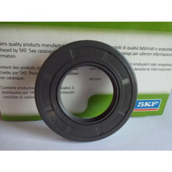 Oil Seal SKF 35x62x8mm Double Lip R23/TC #1 image