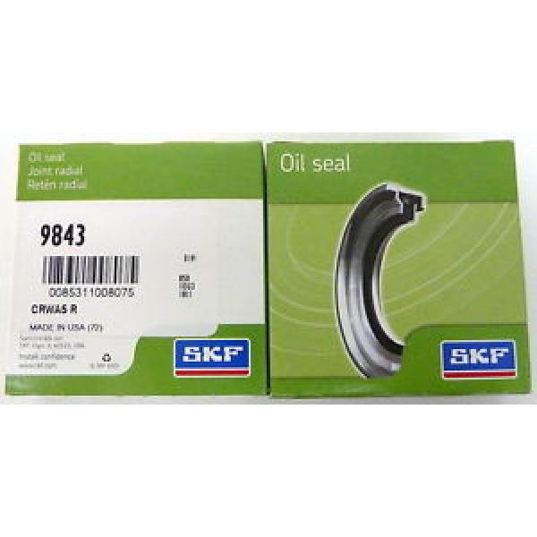 Lot of 2 SKF / CR #9843 Oil Seal *NIB* #1 image