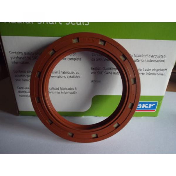 Oil Seal SKF Viton 55x75x10mm Double Lip R23/TC #1 image