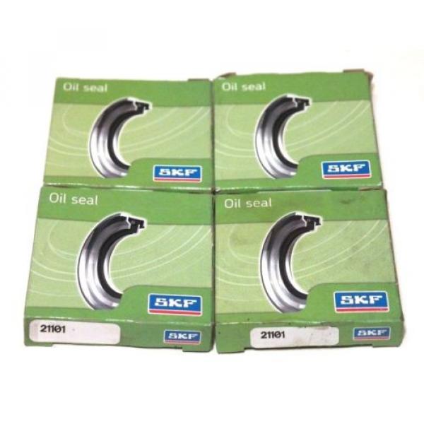 LOT OF 4 NIB SKF 21101 OIL SEALS #1 image