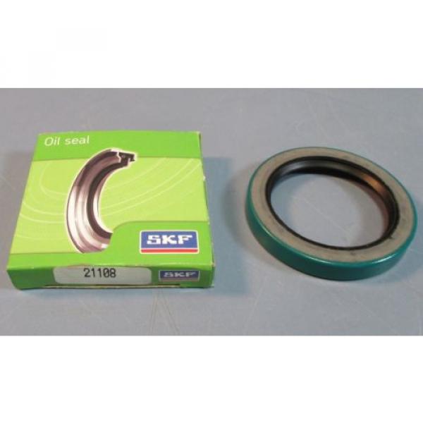 Lot of 5 SKF / CR 21108 Oil Seals 2-1/8 x 2-7/8 x 7/16&#034; CRWHA1 R NIB #2 image