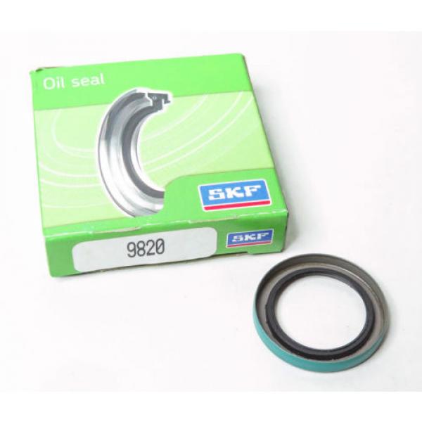 SKF / CHICAGO RAWHIDE CR 9820 OIL SEAL, 1.000&#034; x 1.375&#034; x .1875&#034;, SINGLE LIP #2 image