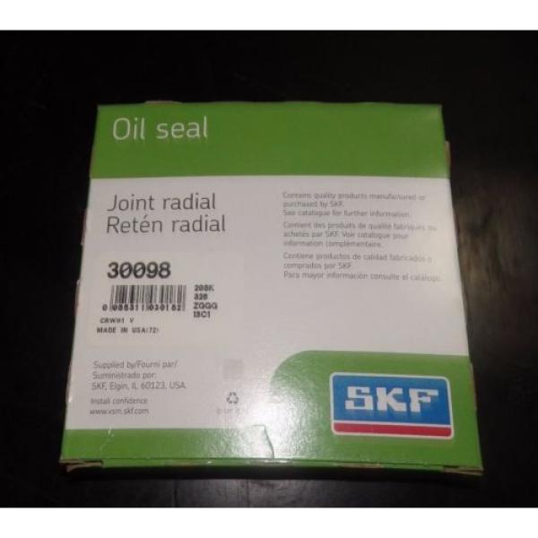 SKF Fluoro Rubber Oil Seal, QTY 1, 3&#034; x 4.501&#034; x .4375&#034;, 30098 |8871eJO3 #4 image