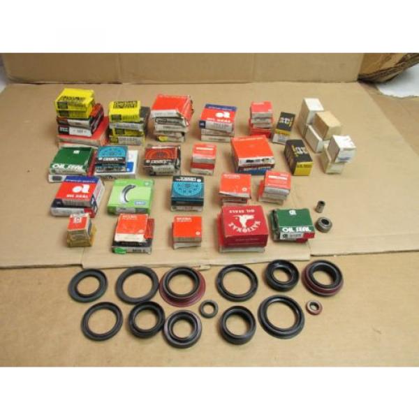 80 NEW PCS SEALS, SKF NATIONAL.. ETC LARGE LOT ASSORTMENT BEARING OIL SHAFT SEAL #1 image