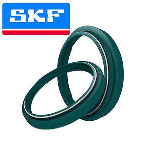 SKF Fork Oil Seal &amp; Dust Wiper Green For 1998-1999 Yamaha YZ400F #1 image