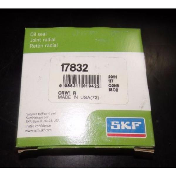 SKF Nitrile Oil Seal, 1.7813&#034; x 2.6860&#034; x .3125&#034;, 17832 |6131eJO3 #4 image